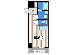 ニックハイム本牧（207）の物件間取画像